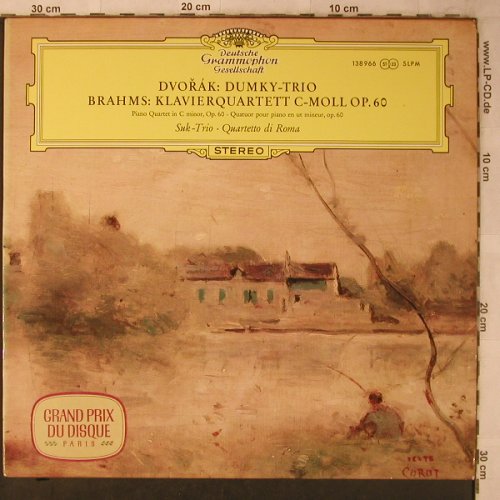 Dvorak,Antonin / Brahms: Dumky Trio,Klaviertrio e-moll op.90, D.Gr.(138 966 SLPM), D,vg+/m-, 1958 - LP - L8517 - 12,50 Euro