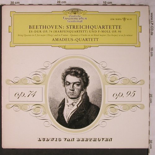 Beethoven,Ludwig van: Streichquartette es-dur op.74,op.95, D.Gr.(LPM 18 896), D, 1964 - LP - L8534 - 17,50 Euro