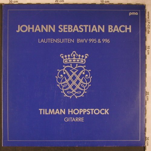 Bach,Johann Sebastian: Lautensuiten BWV 995 & 996, pma(130 366), D, 1988 - LP - L8555 - 7,50 Euro