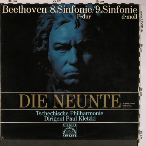 Beethoven,Ludwig van: Sinfonie Nr.8 & 9, Foc, Supraphon(85 209 XK), D,  - 2LP - L8600 - 9,00 Euro
