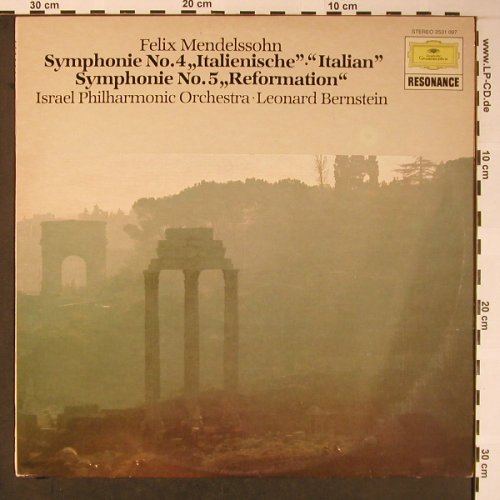Mendelssohn Bartholdy,Felix: Sinfonien Nr.4 & 5,Ital.,Reform., D.Gr. Resonance(2531 097), , 1979 - LP - L8633 - 5,00 Euro