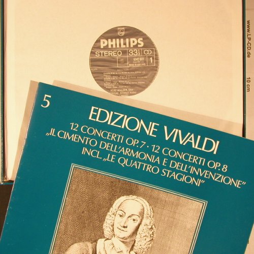 Vivaldi,Antonio: 12 Conzerti op.7, op.8. Box, Philips(6768 011), NL, Ri,  - 5LP - L8635 - 24,00 Euro