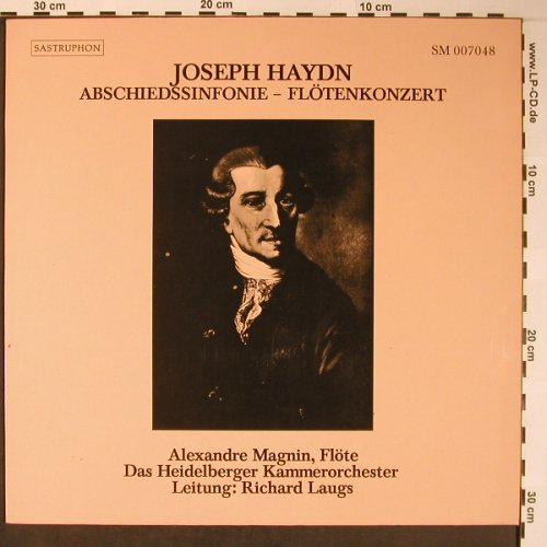 Haydn,Joseph: Sinfonie Nr.45 fis-moll/Flötenkonze, Sastruphon(SM 007 048), D,  - LP - L8636 - 6,00 Euro