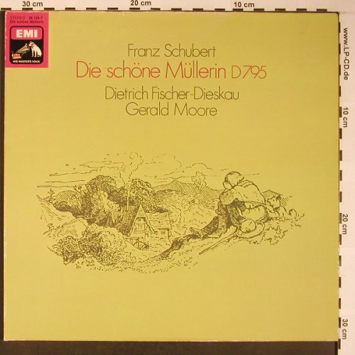 Schubert,Franz: Die Schöne Müllerin D 795, Foc, EMI,Club Auflage(26 153-7), D,  - LP - L8650 - 6,00 Euro