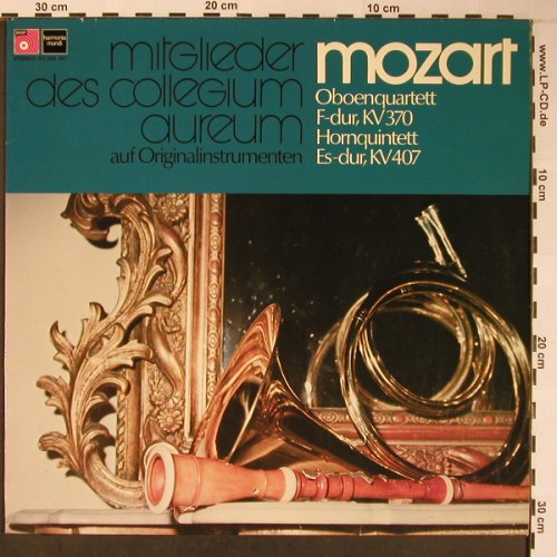 Mozart,Wolfgang Amadeus: Oboenquartett F-dur,Hornq.kv370,407, BASF/Harmonia Mundi(DC 228 347), D, 1976 - LP - L8664 - 5,00 Euro