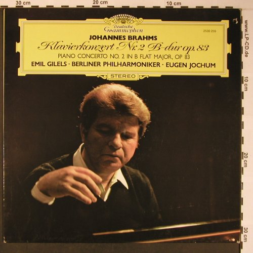 Brahms,Johannes: Klavierkonzert Nr.2 B-Dur op.83, Deutsche Gramophon(2530 259), D, co, 1972 - LP - L8666 - 7,50 Euro