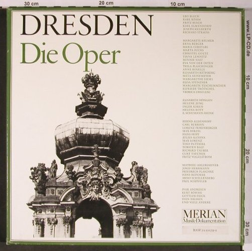 V.A.Dresden die Oper: Musik Dokumentation,Merian,Box, BASF berolina(72 22179-2), D, m-/vg+,  - 6LP - L8713 - 24,00 Euro