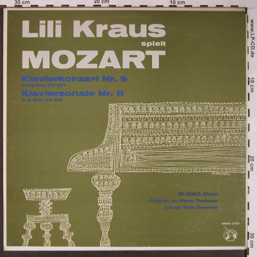 Mozart,Wolfgang Amadeus: Klavierkonzert Nr.9,Sonate Nr.11, MMS(MMS-2191), ,  - LP - L8719 - 6,00 Euro
