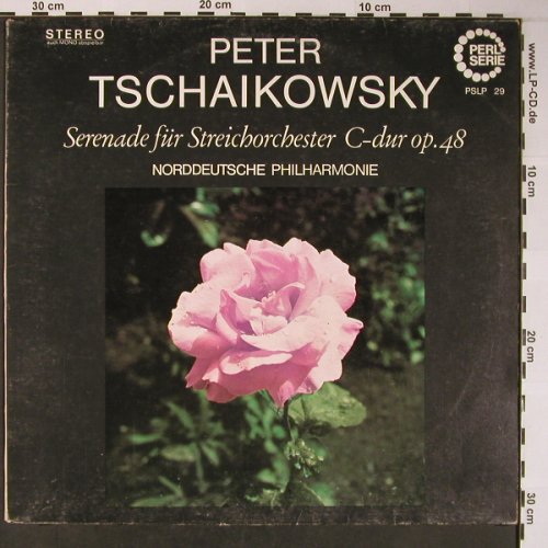 Tschaikowsky,Peter: Serenade f.Streichorch.,c-dur,op.48, Perl Serie(PSLP 29), D, vg+/m-,  - LP - L8734 - 5,00 Euro