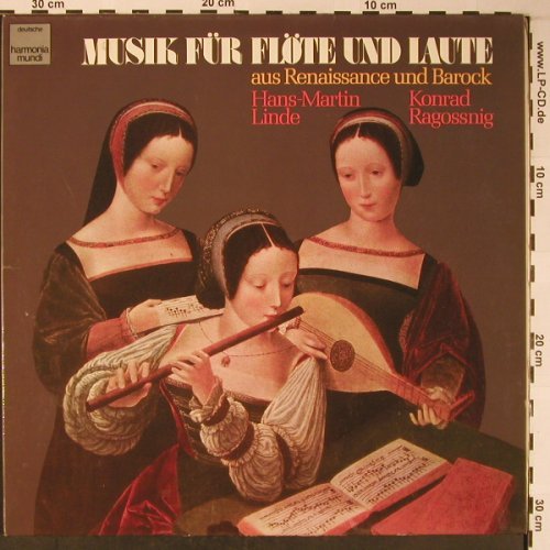 V.A.Musik für Flöte und Laute: aus Renaissance u.Barock, Harmonia Mundi(065-99 859), D, Foc, 1970 - LP - L8740 - 6,00 Euro