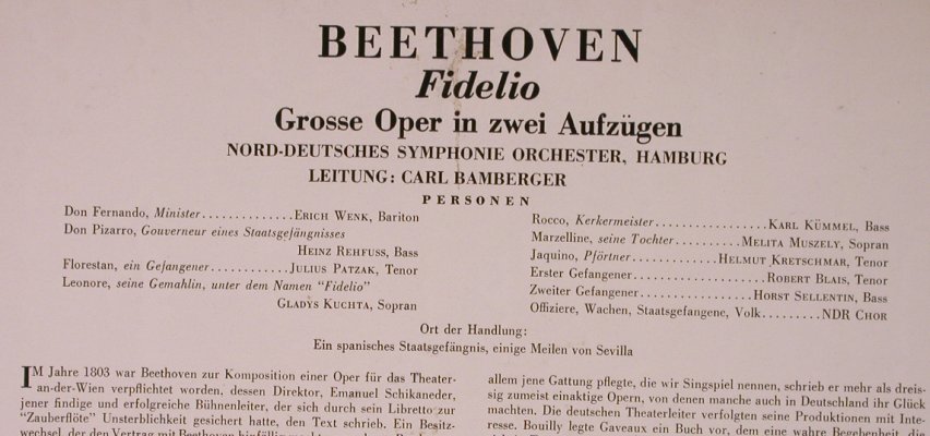 Beethoven,Ludwig van: Fiedelio,Foc, MMS(MMS-2120), D,  - 2LP - L8742 - 9,00 Euro