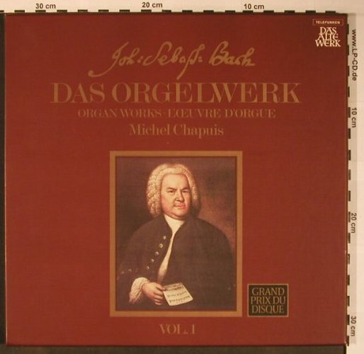 Bach,Johann Sebastian: Das Orgelwerk Vol.1, Box, Telefunken(6.35076 EK), D, 1968 - 2LP - L8749 - 12,50 Euro