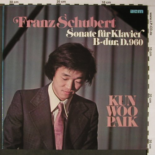 Schubert,Franz: Sonate für Klavier B-dur, D.960, ACM(10 005), D, 1977 - LP - L8779 - 15,00 Euro