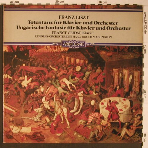 Liszt,Franz: Totentanz für Klavier und Orch, Foc, Aristocrate(680 27 012), D, m-/vg+, 1977 - LP - L8806 - 5,00 Euro