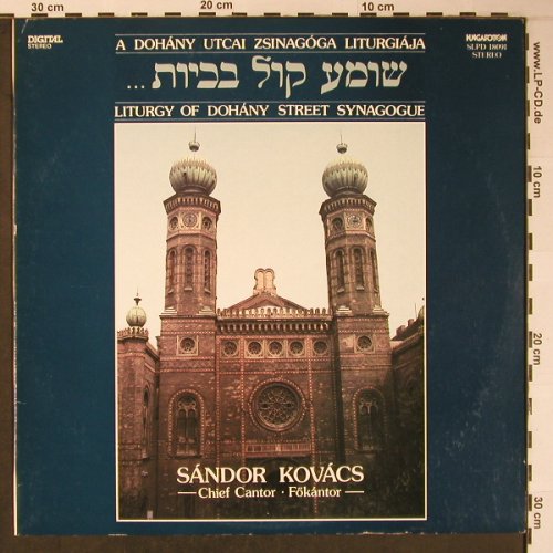 V.A.Liturgy of Dohany: Street Synagogue, Hungaroton(SLPD 18091), H, 1986 - LP - L8856 - 9,00 Euro