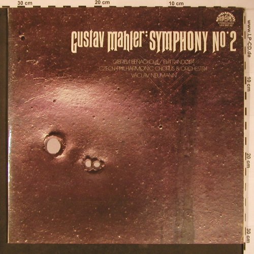 Mahler,Gustav: Symphony No.2, Foc, Supraphon(1410 3441-42QZ), CZ, 1980 - 2LP - L8865 - 12,50 Euro