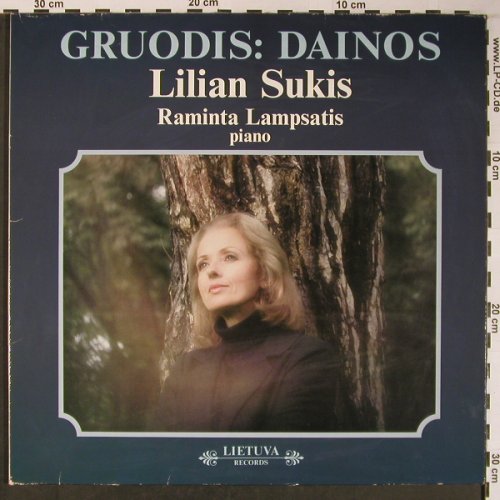 Gruodis,Juozas: Dainos, Foc, Lietuva Rec/Teldec(LR 301), D,  - LP - L8873 - 12,50 Euro