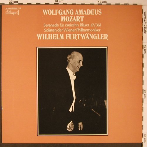 Mozart,Wolfgang Amadeus: Serenade für 13 Bläser KV 361, Dacapo(C 047-01 244 M), D, Ri,  - LP - L8897 - 7,50 Euro