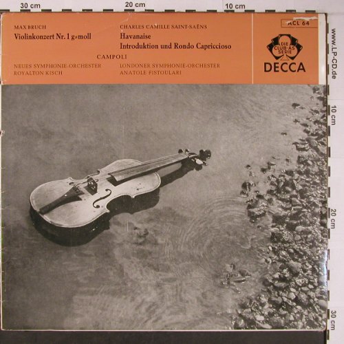 Bruch,Max / Saint-Saens,Camille: Violinkonzert Nr.1/Havanaise op.83, Decca Club As Serie(ACL 64), D, vg+/vg+,  - LP - L8902 - 9,00 Euro