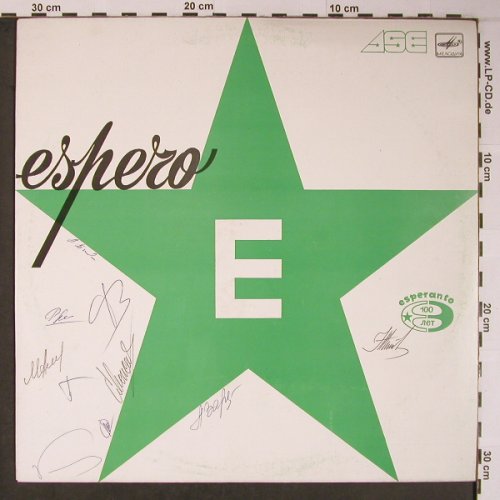 Eterna Musiko: Beethoven No.9..Nulin,esperanto, Melodia(C90 27985 002), UDSSR, 1989 - LP - L8913 - 14,00 Euro