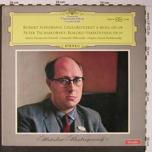 Schumann,Robert / Tschaikowsky: Cellokonzert op.129/Rokoko-Variatio, Deutsche Gramophon(SLPM 138 674), D, vg+/m-,  - LP - L8922 - 5,00 Euro
