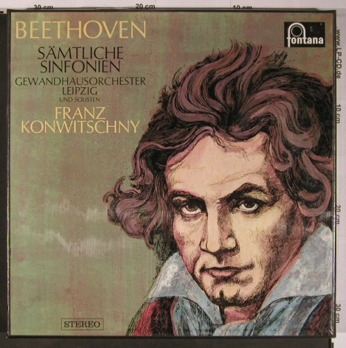 Beethoven,Ludwig van: 9 Sinfonien,Box, FS-New / Neu, Fontana(K 71 BA 600), NL,  - 6LP - L8934 - 75,00 Euro