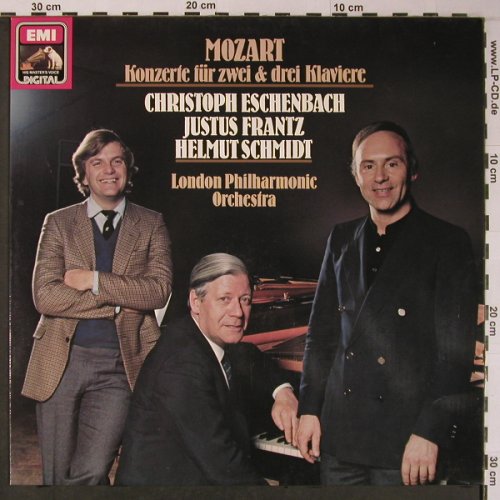 Mozart,Wolfgang Amadeus: Konzerte für 2 & 3 Klaviere, EMI(067-43 231), D, 1982 - LP - L8944 - 7,50 Euro