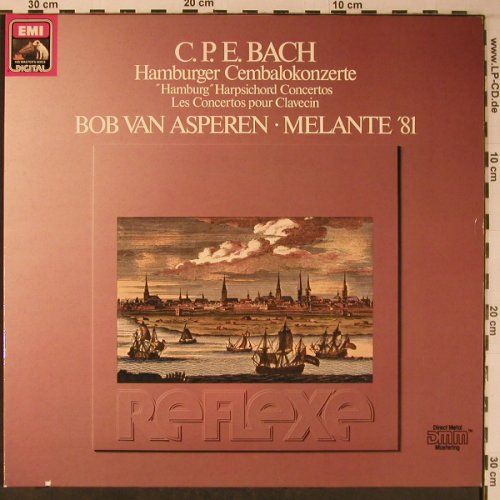 Bach,Carl Philipp Emanuel: Hamburger Cembalokonzerte, Foc, EMI Reflexe(1434863), D, co, 1983 - 2LP - L8973 - 17,50 Euro