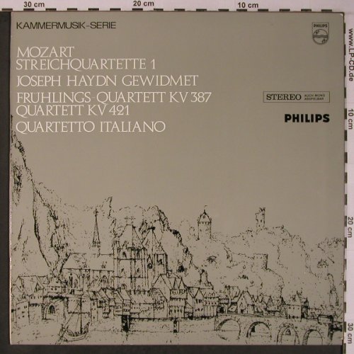 Mozart,Wolfgang Amadeus: Streichquartette 1,Josef Haydn gew., Philips(839 604 DXY), NL,  - LP - L8986 - 6,00 Euro
