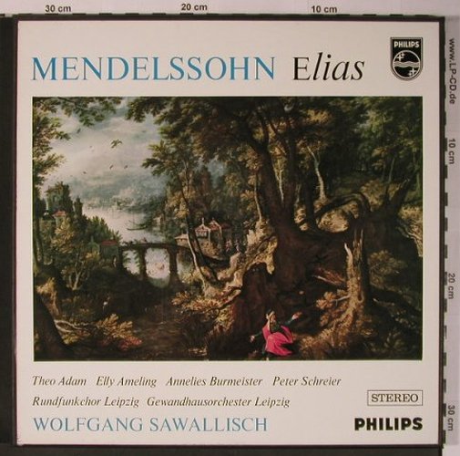 Mendelssohn Bartholdy,Felix: Elias, op.70, Box, Philips(802 889/91 LY), NL,  - 3LP - L9012 - 20,00 Euro