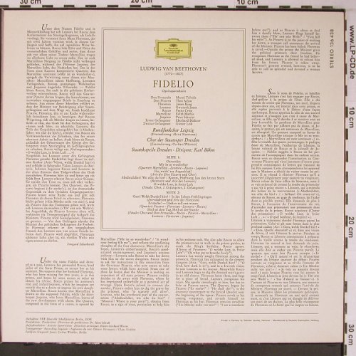 Beethoven,Ludwig van: Fidelio,Opern-Auszüge, D.Gr.(136 438), D, Ri, 1970 - LP - L9028 - 9,00 Euro