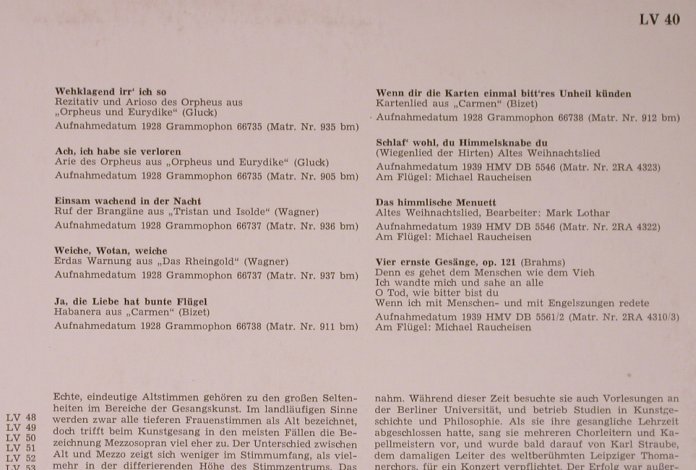 Leisner,Emmi: Lebendige Vergangenheit, LV(LV 40), A,  - LP - L9047 - 9,00 Euro