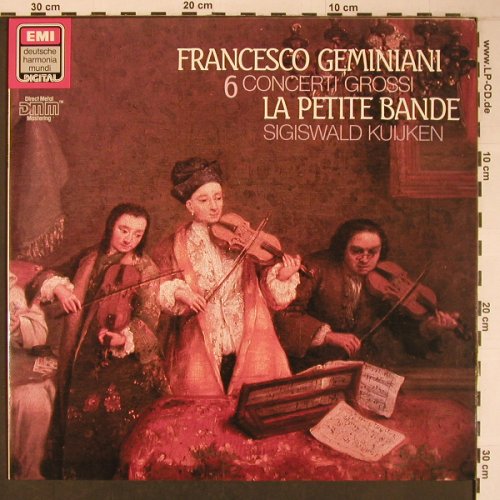 Geminiani,Francesco: 6 Concerti Grossi, Club Ed., EMI/Harmonia Mundi(14 651 4), D, 1987 - LP - L9083 - 9,00 Euro