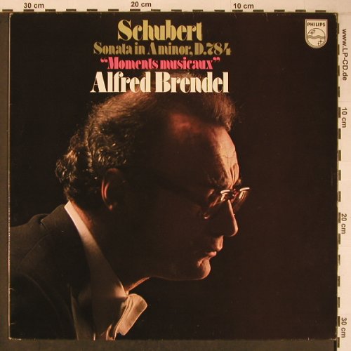 Schubert,Franz: Sonate a-moll,D.784 / Moments Music, Philips(6500 418), NL, 1972 - LP - L9092 - 7,50 Euro
