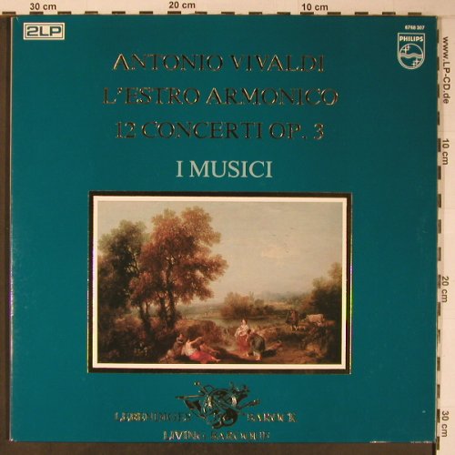 Vivaldi,Antonio: L'estro Armonico,12 Concerti op.3, Philips(6768 307), NL,Ri,Foc,  - 2LP - L9107 - 14,00 Euro