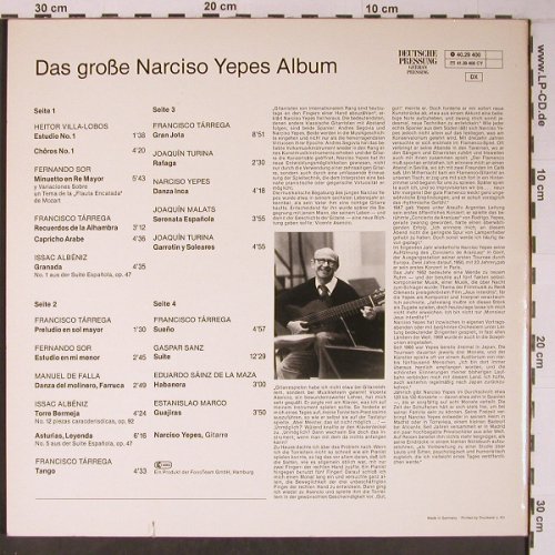 Yepes,Narciso: Das Große N.Y.Album,Foc, Acanta(29 400), D,  - 2LP - L9111 - 15,00 Euro