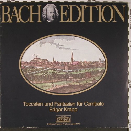 Bach,Johann Sebastian: Toccata & Fantasien f.Cembalo, Parnass Bach Edition(66 216 3), D, m-/vg+, 1977 - LP - L9123 - 6,00 Euro