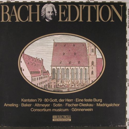 Bach,Johann Sebastian: Kantaten 79, 80. Gott der Herr., EMI Bach Edition(66 213 0), D, m-/vg+,  - LP - L9124 - 5,00 Euro