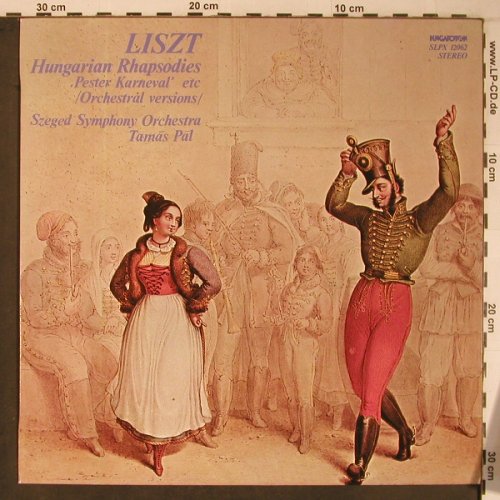 Liszt,Franz: Hungarian Rhapsody, orch. R.441, Hungaroton(SLPX 12062), H, 1979 - LP - L9134 - 7,50 Euro