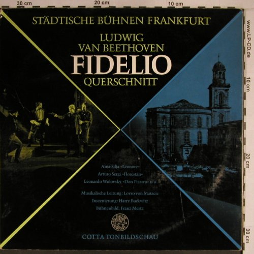 Beethoven,Ludwig van: Fidelio-Querschnitt, Foc,VG+/VG+, Cotta Tonbildschau(TBS 602), D, 1962 - LP - L9154 - 21,00 Euro