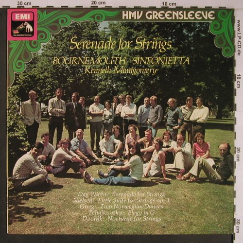 V.A.Serenade for Strings: Nielsen,Tschaik.Dvorak,Wiren,Grieg, EMI(ESQ 7001), UK, 1976 - LPQ - L9169 - 7,50 Euro