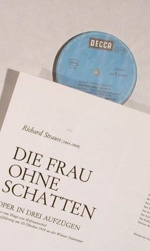 Strauss,Richard: Die Frau Ohne Schatten,Box, Decca(6.35114 FK), D,  - 4LP - L9171 - 17,50 Euro