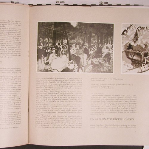Chabrier,Emmanuel: Espana, Suite Pastorale, Booklet, Fabbri Editori,318550(GMN-83), I, 1978 - LP - L9197 - 9,00 Euro