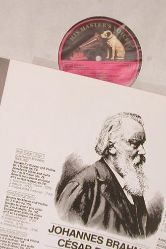 Brahms,Johannes / Franck: Violinsonaten, Box, EMI(157-43 443/44 T), D, 1983 - 2LP - L9201 - 14,00 Euro