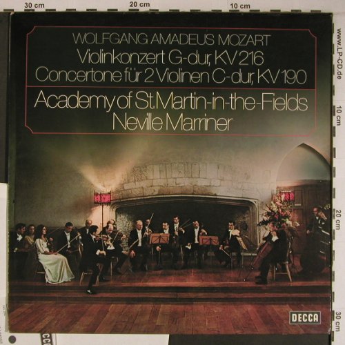 Mozart,Wolfgang Amadeus: Violinkonzert Nr.5 a-dur KV 219, Decca,Musterplatte(SAD 22 135), D, 1973 - LP - L9203 - 7,50 Euro
