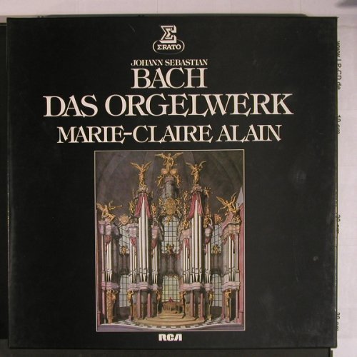 Bach,Johann Sebastian: Das Orgelwerke,Box, Erate/RCA(ZL 30712), D, 1980 - 24LP - L9206 - 83,00 Euro