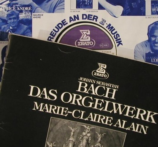 Bach,Johann Sebastian: Das Orgelwerke,Box, Erate/RCA(ZL 30712), D, 1980 - 24LP - L9206 - 80,00 Euro