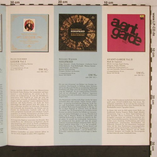 V.A.Einladung zur Subskiption 1969: 7 Geschenk-Kasetten, 2 S., D.Gr.(18), D,  - Book - L9231 - 5,00 Euro