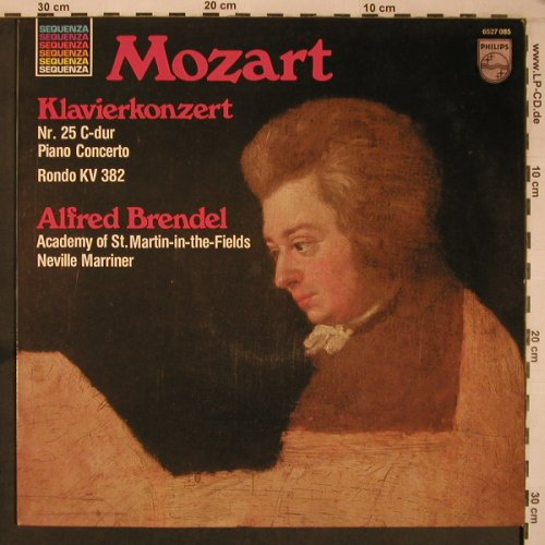 Mozart,Wolfgang Amadeus: Klavierkonzert Nr.25 c-dur / KV 382, Philips Sequenza(6527 085), NL, 1978 - LP - L9240 - 6,00 Euro