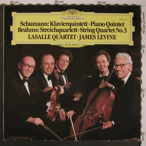 Schumann,Robert / Brahms: Klavierquintett Es-dur op44/Nr3op67, D.Gr.(2531 343), D, m /vg+, 1981 - LP - L9259 - 10,50 Euro